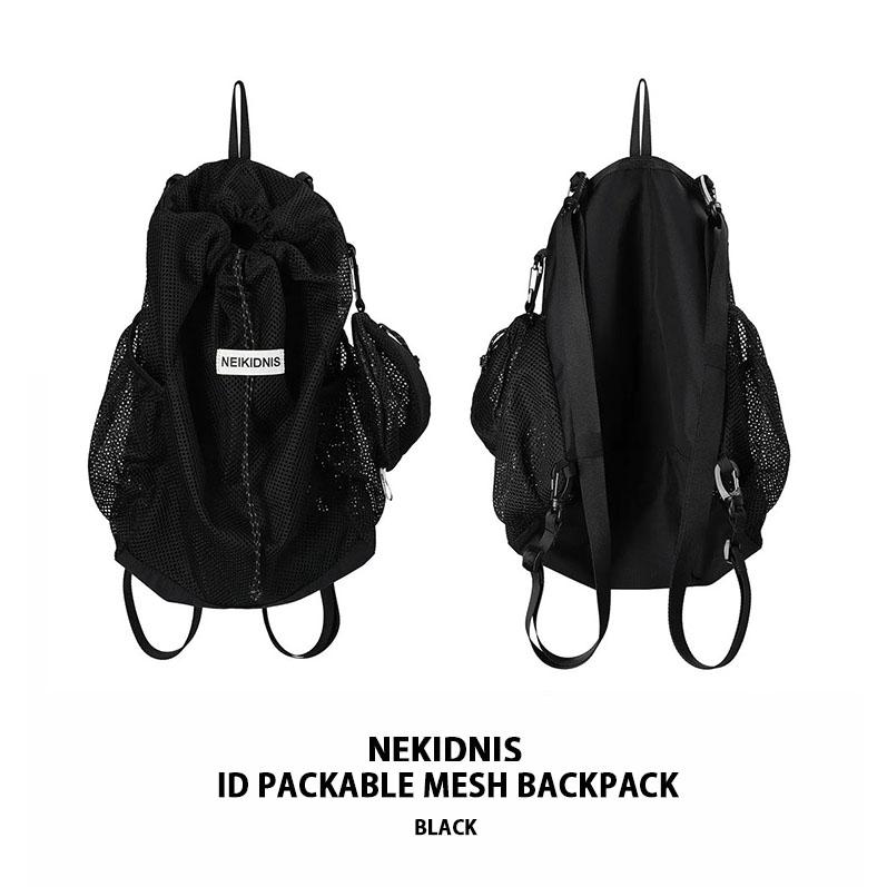 NEIKIDNIS ネイキドニス バック メッシュバッグ 巾着バッグ ID
