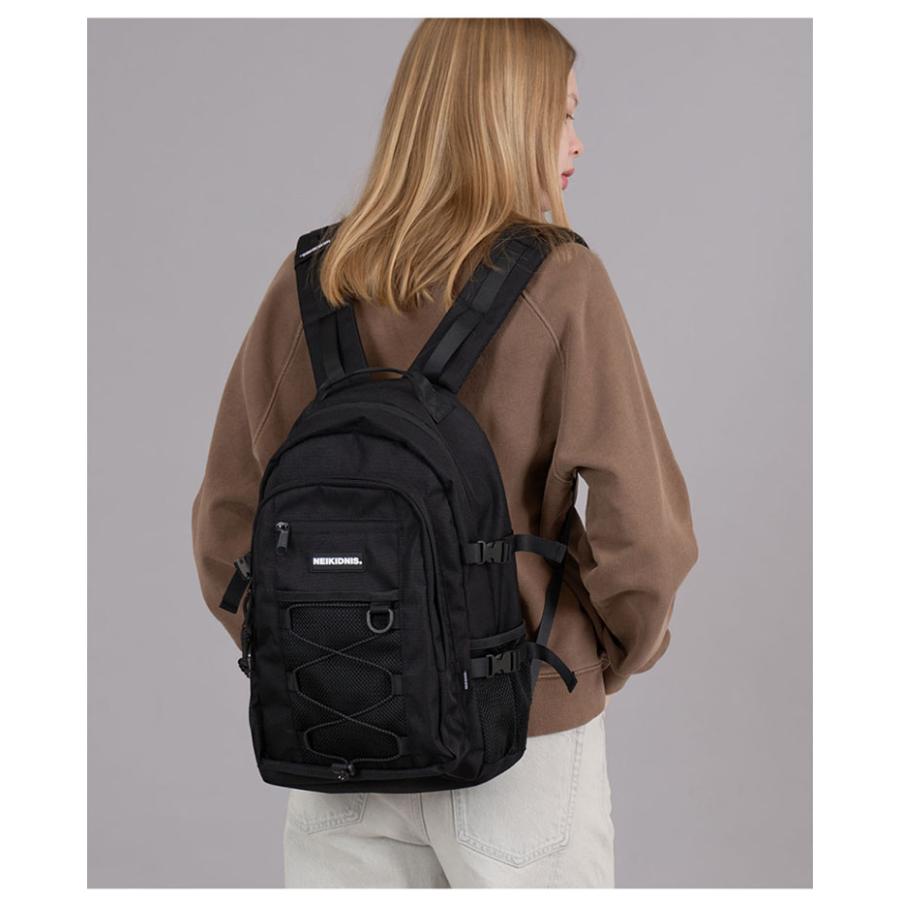 NEIKIDNIS ネイキドニス バックパック 軽量リュック 小さめサイズ MESH STRING BACKPACK MINI リュック デイパック スクールバッグ BLACK BLUE 耐衝撃 生活防水_3