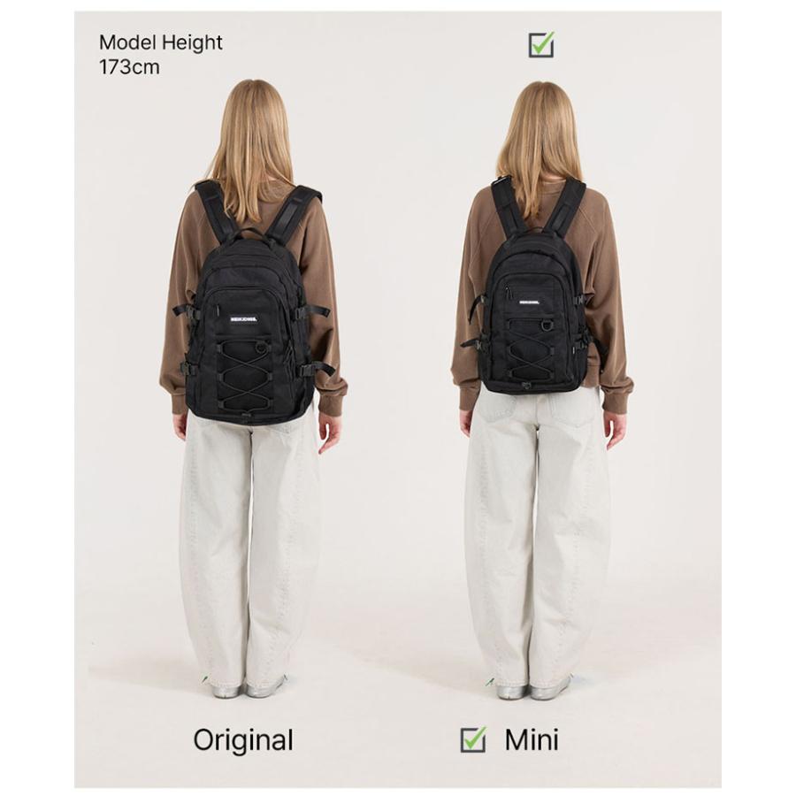 NEIKIDNIS ネイキドニス バックパック 軽量リュック 小さめサイズ MESH STRING BACKPACK MINI リュック デイパック スクールバッグ BLACK BLUE 耐衝撃 生活防水_5