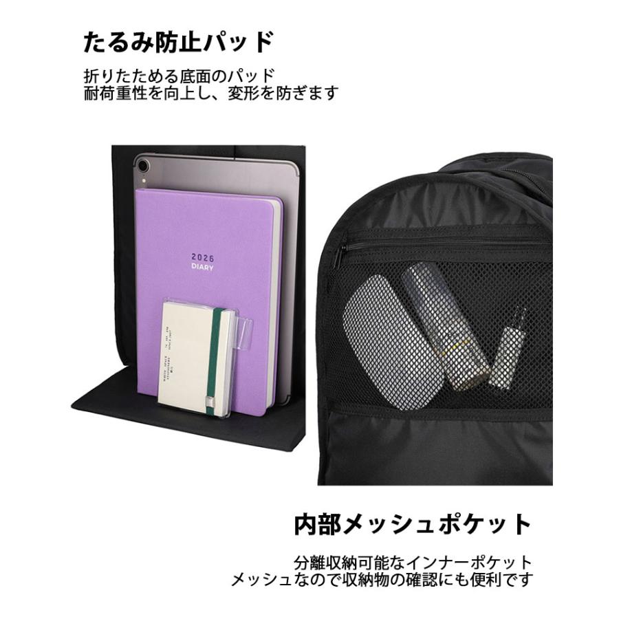 NEIKIDNIS ネイキドニス バックパック 軽量リュック 小さめサイズ MESH STRING BACKPACK MINI リュック デイパック スクールバッグ BLACK BLUE 耐衝撃 生活防水_8