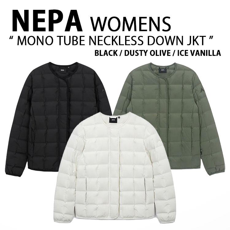 NEPA ネパ レディース キルティングジャケット W MONO TUBE NECKLESS