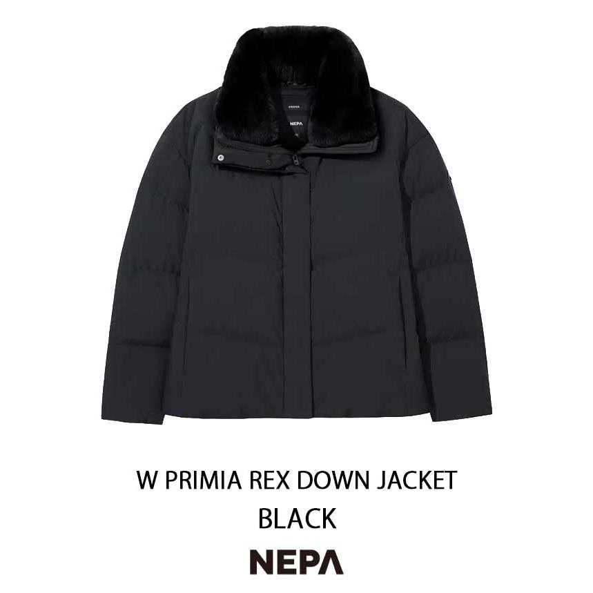 NEPA ネパ レディース パディングジャケット W PRIMIA REX DOWN JACKET プリミア レックス ダウンジャケット ファー取外し 2WAY 女性用 7L82070の画像