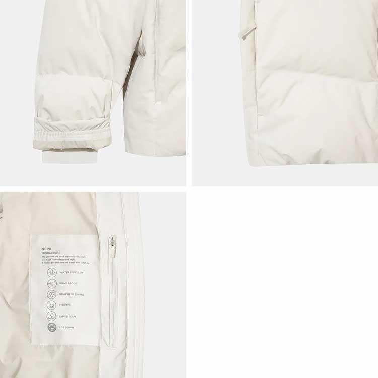 NEPA ネパ レディース パディングジャケット W PRIMIA REX DOWN JACKET プリミア レックス ダウンジャケット ファー取外し 2WAY 女性用 7L82070の画像