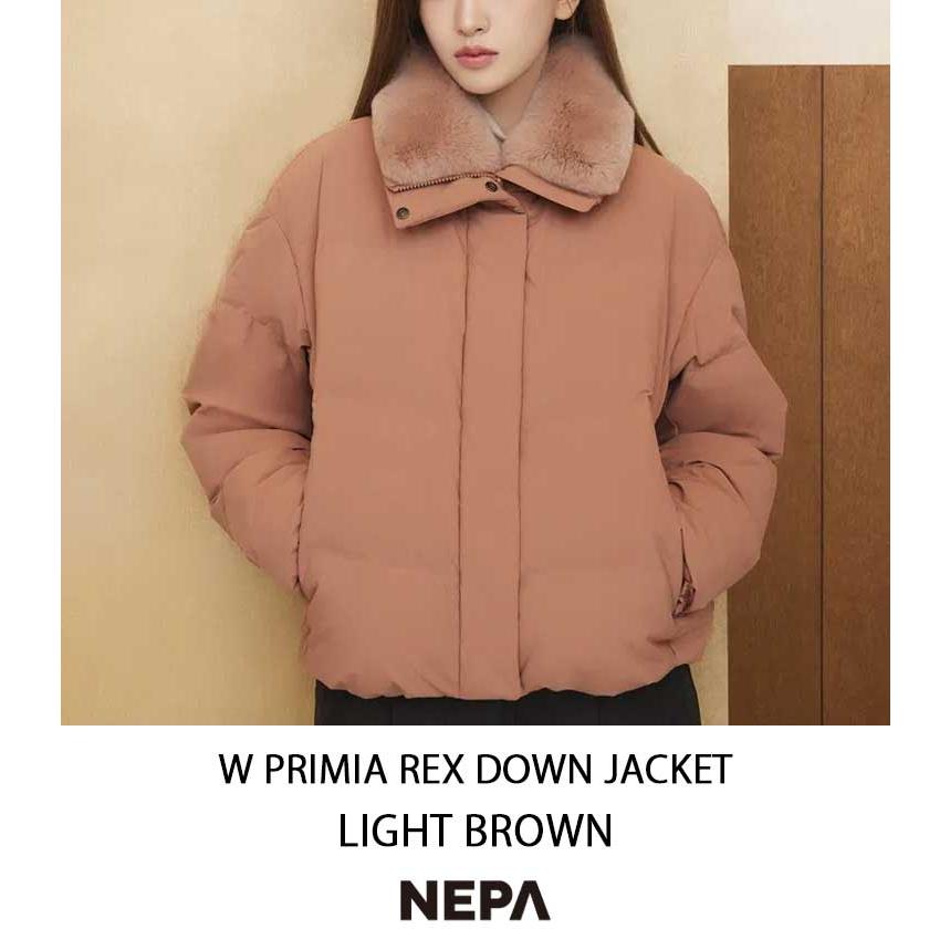 NEPA ネパ レディース パディングジャケット W PRIMIA REX DOWN JACKET プリミア レックス ダウンジャケット ファー取外し 2WAY 女性用 7L82070の画像
