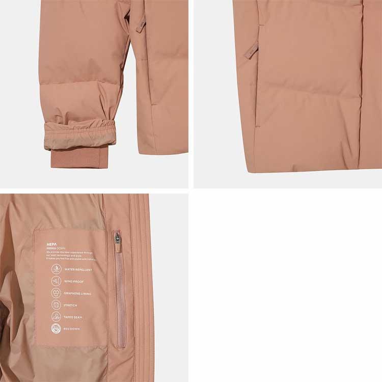 NEPA ネパ レディース パディングジャケット W PRIMIA REX DOWN JACKET プリミア レックス ダウンジャケット ファー取外し 2WAY 女性用 7L82070の画像