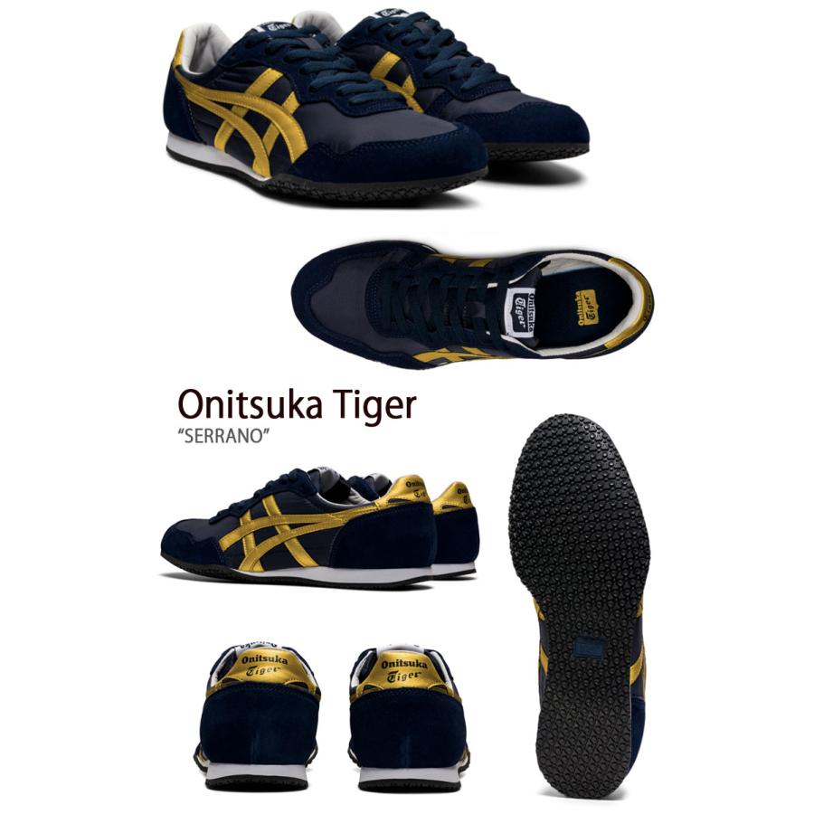 Onitsuka Tiger オニツカタイガー スニーカー SERRANO MIDNIGHT PURE GOLD セラーノ ミッドナイト ピュアゴールド   1183B400.400｜a-dot｜02