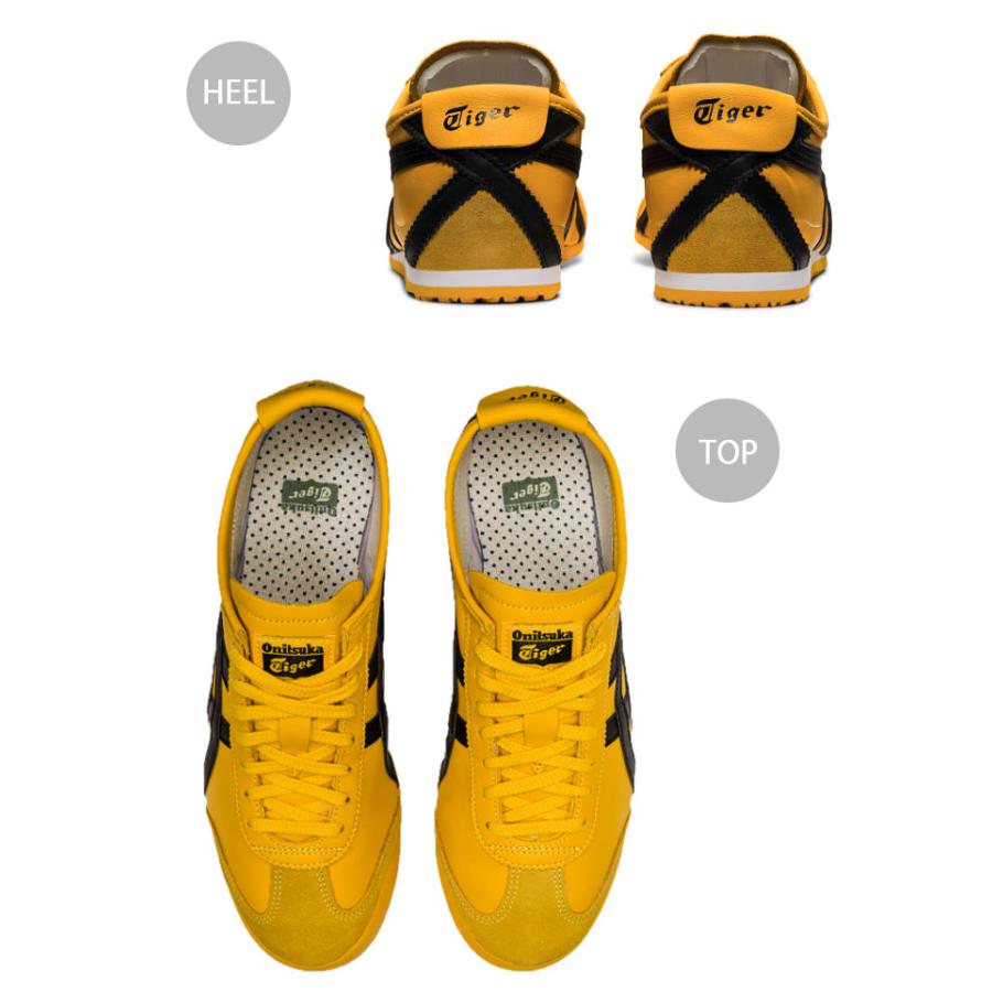 Onitsuka Tiger イエロースニーカー 新品 MEXICO 66 新品 オニツカタイガー Onitsuka Tiger メキシコ スニーカー