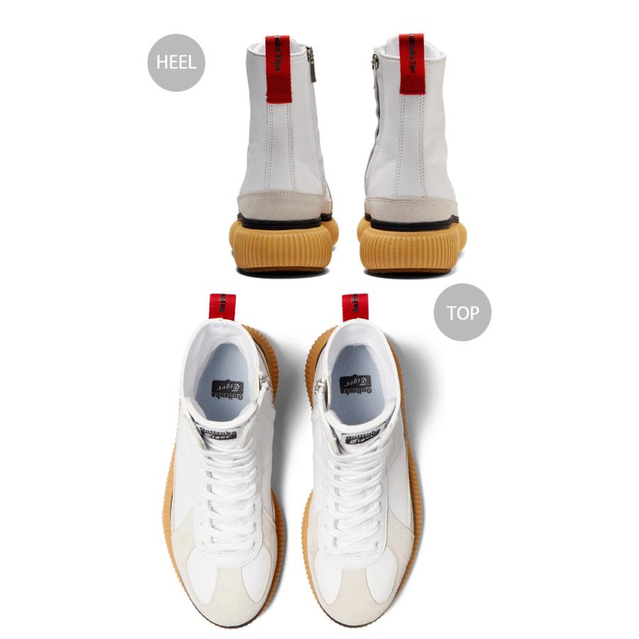 Onitsuka Tiger オニツカタイガー ブーツ DELECITY BOOT WHITE Onitsuka Tiger オニツカタイガー ブーツ DELECITY BOOT WHITE