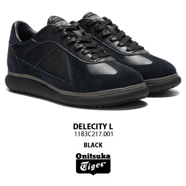 Onitsuka Tiger オニツカタイガー スニーカー DELECITY L BLACK Onitsuka Tiger オニツカタイガー スニーカー DELECITY L BLACK