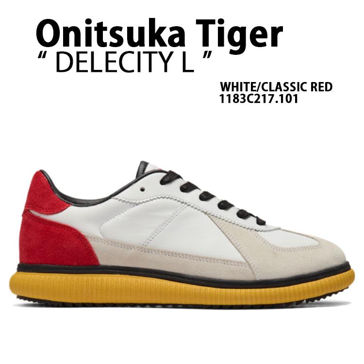 Onitsuka Tiger オニツカタイガー スニーカー DELECITY L WHITE Onitsuka Tiger オニツカタイガー スニーカー DELECITY L WHITE