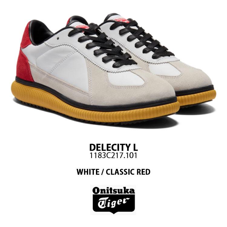 Onitsuka Tiger オニツカタイガー スニーカー DELECITY L WHITE Onitsuka Tiger オニツカタイガー スニーカー DELECITY L WHITE