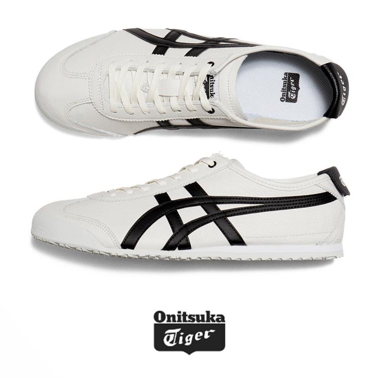 Onitsuka Tiger オニツカタイガー スニーカーMEXICO 66 WHITE BLACKメンズ レディース 男性用 女性用 1183C234.100｜a-dot｜06