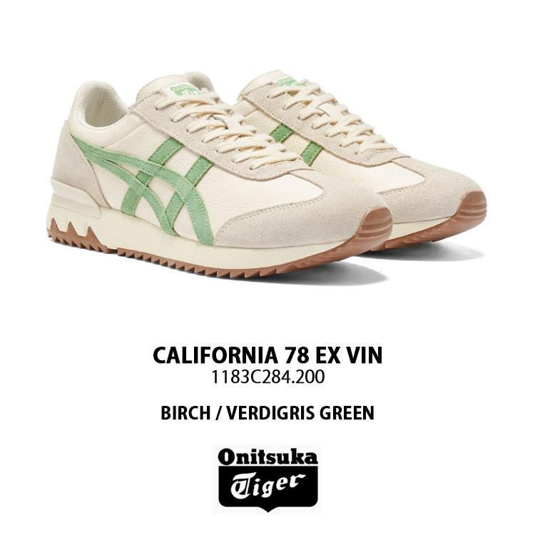 タッパー ✨カリフォルニアから✨イエロー　カーキ Onitsuka Tiger（オニツカタイガー） スニーカー CALIFORNIA 78 EX VIN