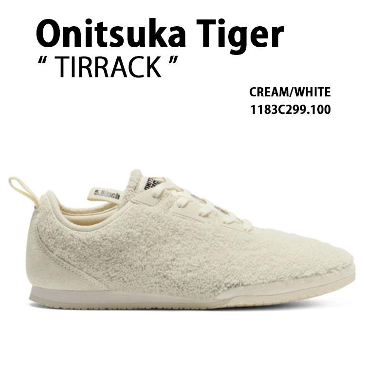 Onitsuka Tiger オニツカタイガー スニーカー TIRRACK ティラック クリーム ホワイト メンズ レディース 1183C299.100 Onitsuka Tiger（オニツカタイガー） スニーカー TIRRACK CREAM WHITE