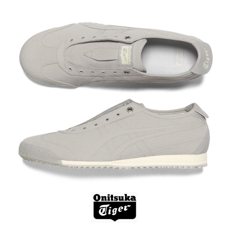Onitsuka Tiger メキシコ66スリッポン　ライトグレー スニーカー Onitsuka Tiger オニツカタイガー メキシコ スリッポン