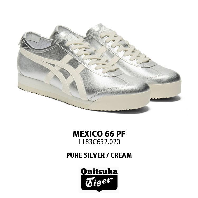 Onitsuka Tiger シルバー スニーカー 23cm Onitsuka Tiger（オニツカタイガー） スニーカー MEXICO 66 PF SILVER
