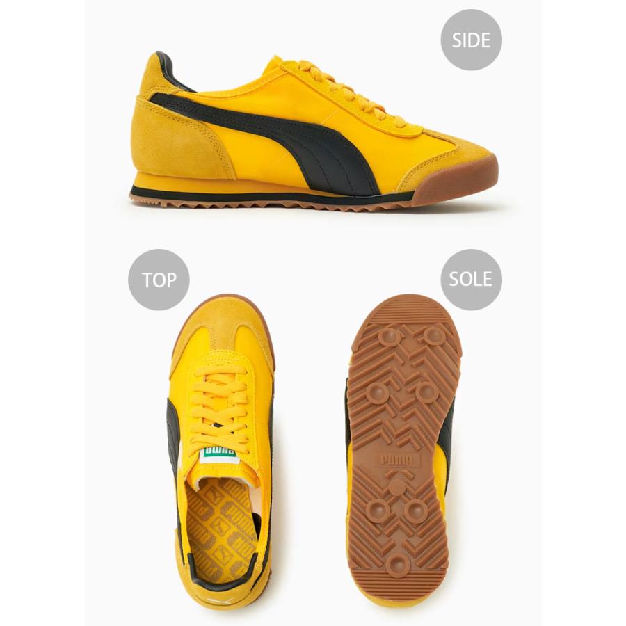 PUMA（プーマ） スニーカー ROMA OG NYLON 362408-45 YELLOW BLACK