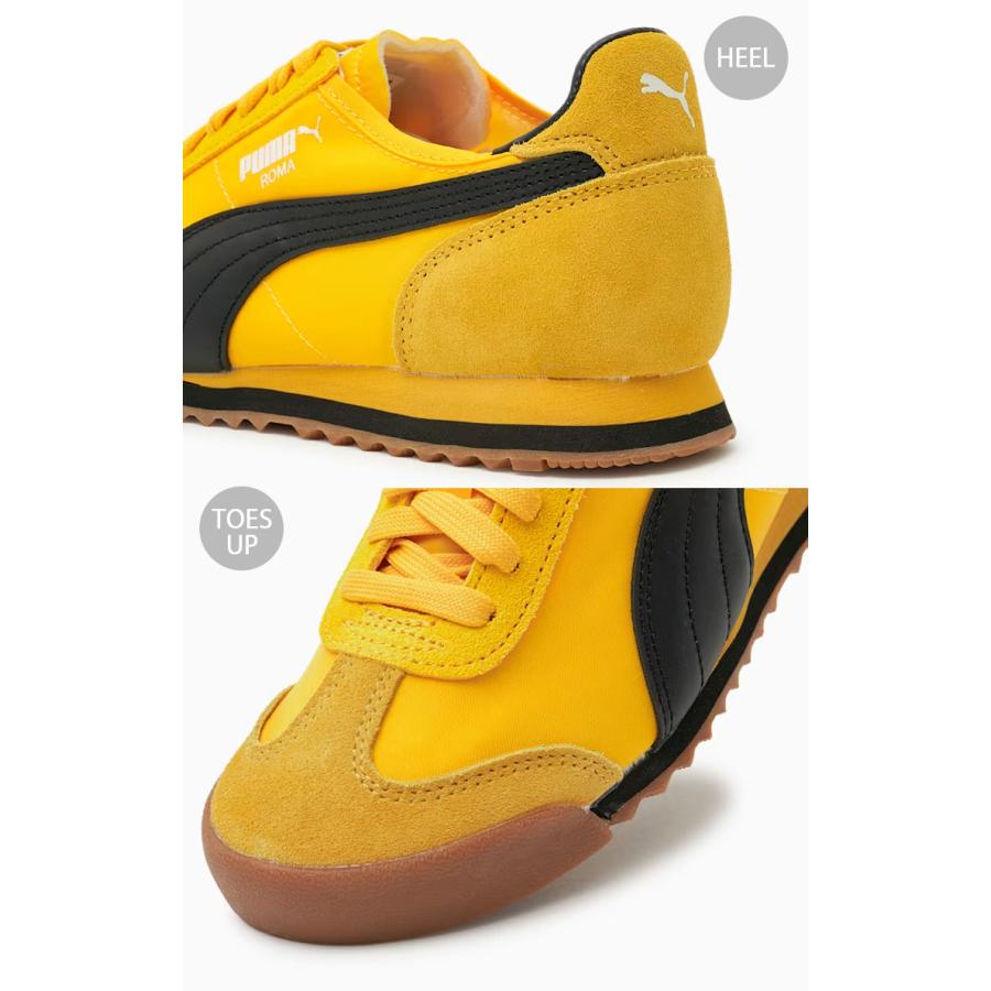 PUMA（プーマ） スニーカー ROMA OG NYLON 362408-45 YELLOW BLACK