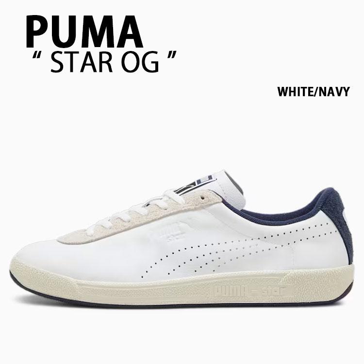 PUMA（プーマ） スニーカー STAR OG 393199-03 WHITE NAVY シューズ
