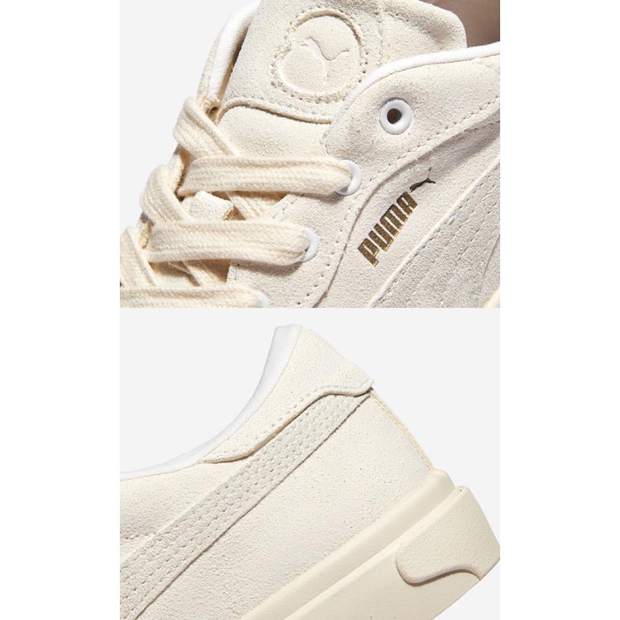 PUMA（プーマ） スニーカー CAPRI ROYALE SUEDE WHITE IVORY GOLD