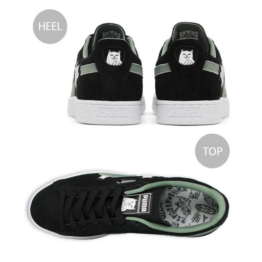 PUMA プーマ スニーカー RIPNDIP SUEDE BLACK GREEN 393872-01 PUMA プーマ スニーカー RIPNDIP SUEDE BLACK GREEN 393872-01