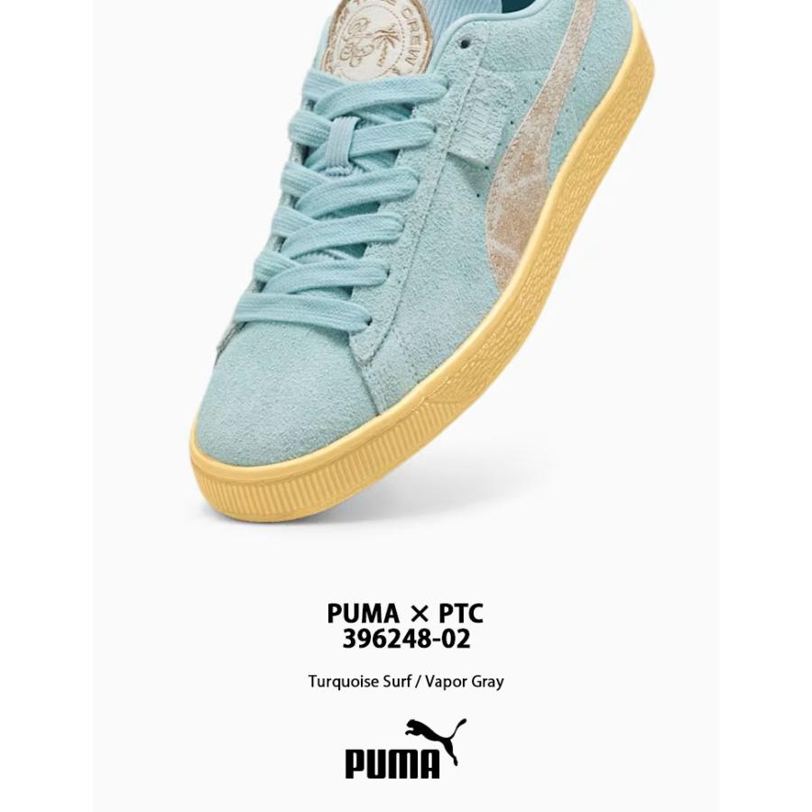 PUMA プーマ スニーカー PTC SUEDE B TURQUOISE GRAY シューズ