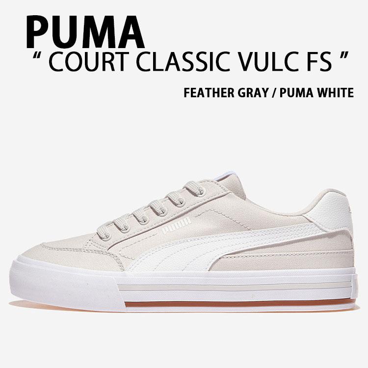 PUMA プーマ スニーカー COURT CLASSIC VULC FS 396353-19 シューズ コート クラシック バルク グレー メンズ レディース PUMA（プーマ） スニーカー COURT CLASSIC VULC FS 396353-19 GREY