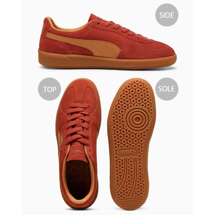 PUMA（プーマ） スニーカー PALERMO 396463-24 パレルモ RED CARAMEL