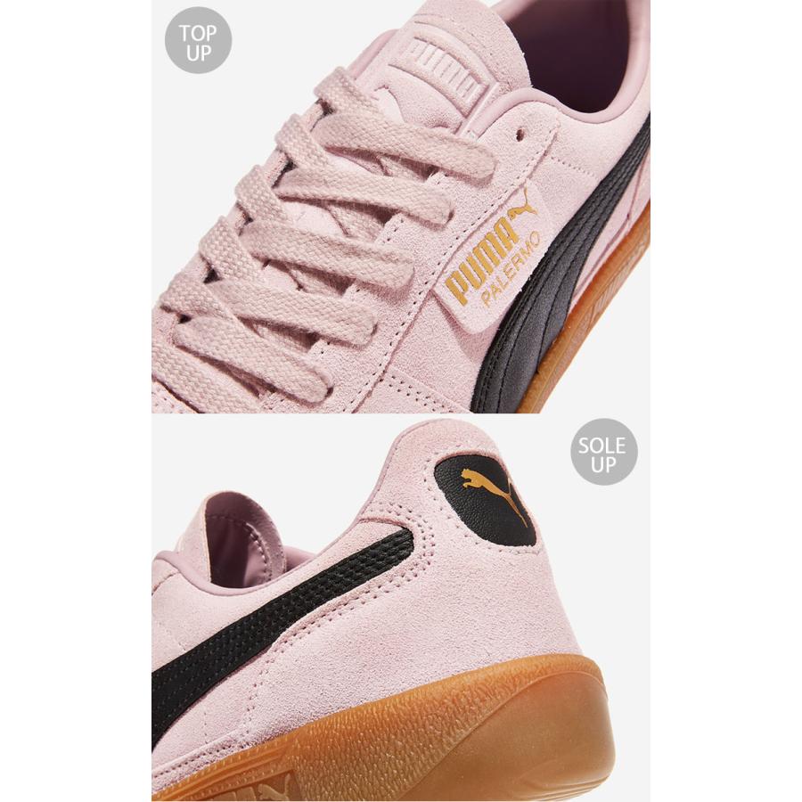 PUMA（プーマ） スニーカー PALERMO 396463-55 パレルモ PINK BLACK
