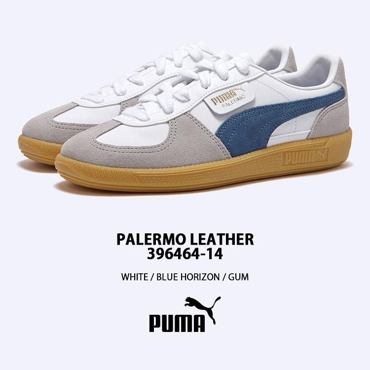 PUMA（プーマ） スニーカー PALERMO LEATHER パレルモ レザー WHITE
