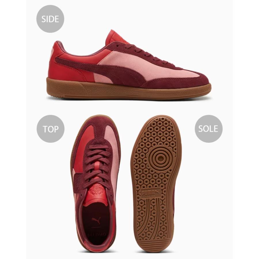 PUMA プーマ スニーカー PALERMO PALOMO パレルモ パロモ RED GUM 397308_01 シューズ メンズ レディース PUMA（プーマ） スニーカー PALERMO PALOMO パレルモ パロモ RED GUM