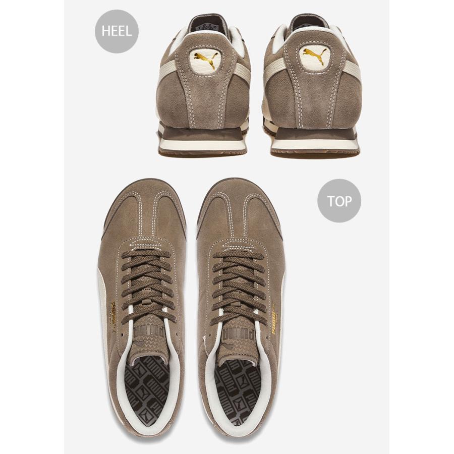 PUMA プーマ スニーカー ROMA SUEDE 398635-07 シューズ TAUPE WHITE トープ ホワイト スウェード メンズ レディース PUMA（プーマ） スニーカー ROMA SUEDE 398635-07 シューズ TAUPE
