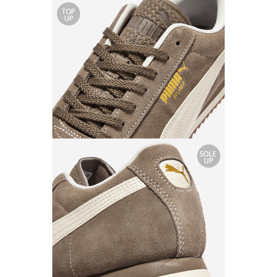 PUMA プーマ スニーカー トータリートープチョコレート サイズ24cm PUMA（プーマ） スニーカー ROMA SUEDE 398635-07 シューズ TAUPE