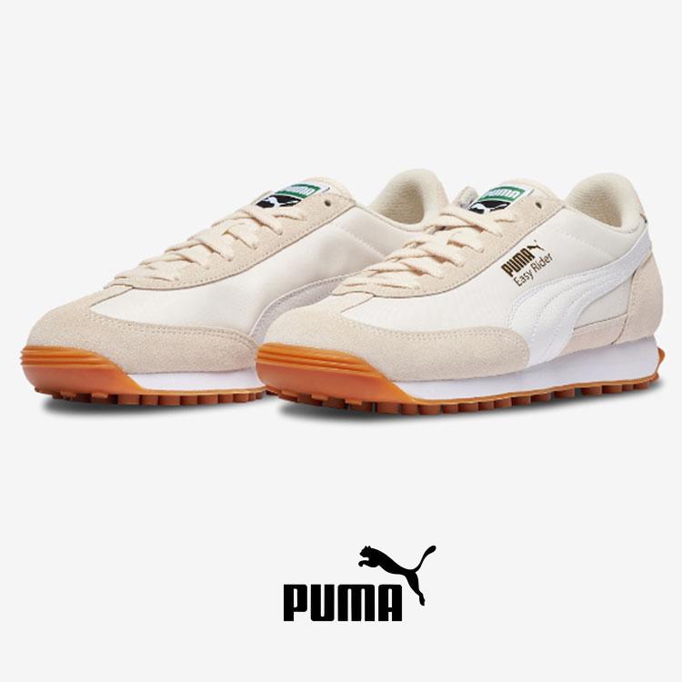 PUMA（プーマ） スニーカー EASY RIDER VINTAGE BEIGETAN WHITE GOLD