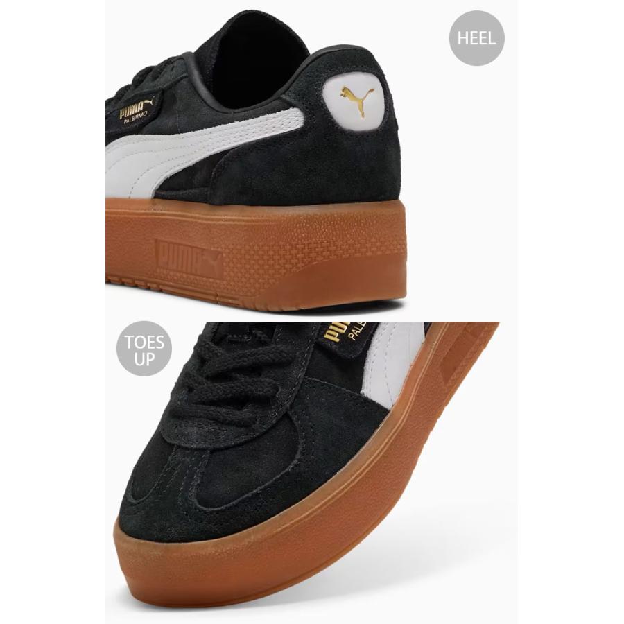 PUMA（プーマ） スニーカー PALERMO ELEVATA WNS 399348-01 BLACK GUM