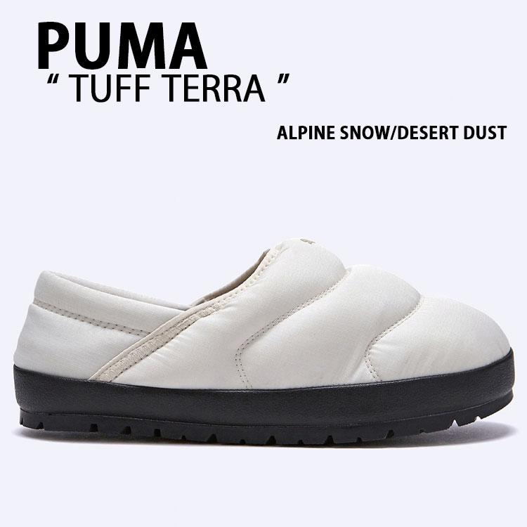 PUMA プーマ ミュール TUFF TERRA WHITE 402176-02 タフ テラ ホワイト スリッポン シューズ サンダル スリッパ 男性用 女性用 PUMA（プーマ） ミュール TUFF TERRA WHITE 402176-02 タフ テラ