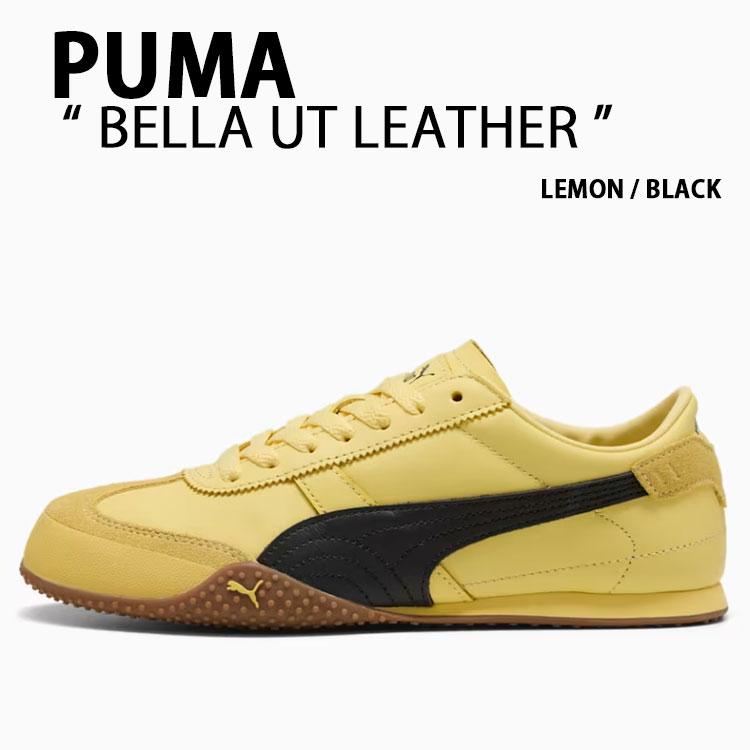 PUMA プーマ スニーカー BELLA UT LEATHER 402186-05 LEMON