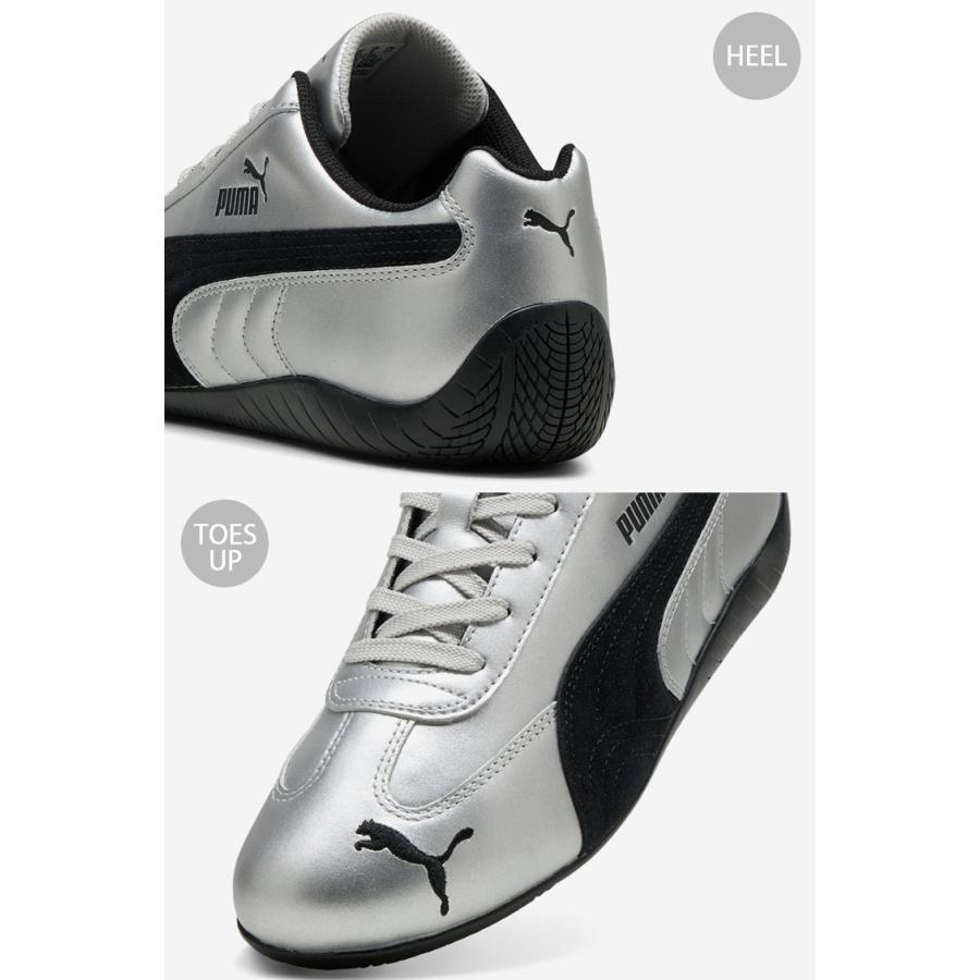 PUMA スピードキャットメタリック　40368901 PUMA（プーマ） スニーカー SPEEDCAT METALLIC 403689-01 SILVER BLACK