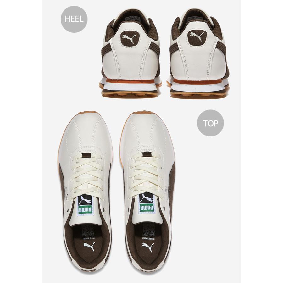 PUMA プーマ スニーカー TURIN 4 WHITE BROWN 403825-01 シューズ チューリン4 ホワイト チョコレート メンズ レディース PUMA（プーマ） スニーカー TURIN 4 WHITE BROWN 403825-01 シューズ