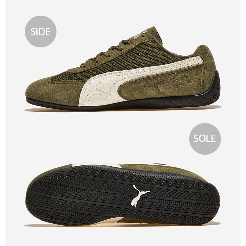 PUMA（プーマ） スニーカー SPEEDCAT MESH 404370-02 GREEN WHITE