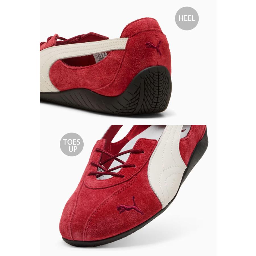 新品 PUMA SPEEDCAT BALLET レッド バレエシューズ 23.5 PUMA（プーマ） レディース スニーカー SPEEDCAT BALLET NOVA WNS