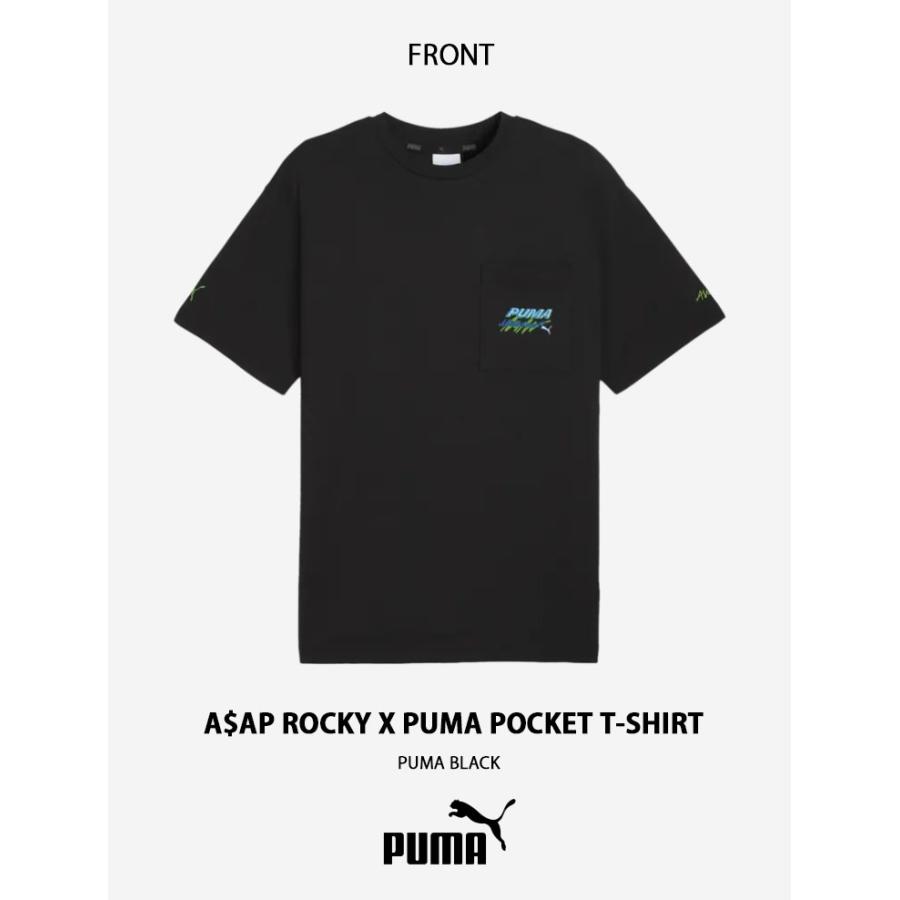 PUMA プーマ ASAP Rocky エイサップロッキー Tシャツ POCKET T PUMA プーマ ASAP Rocky エイサップロッキー Tシャツ POCKET T