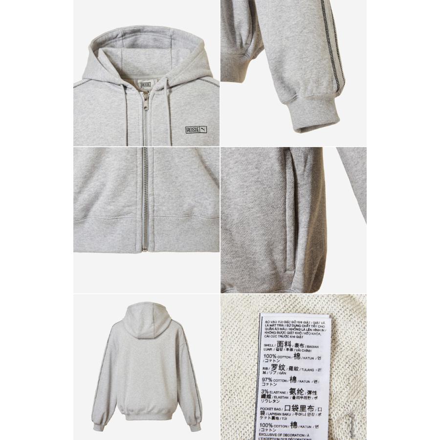 PUMA（プーマ） ロゼ×プーマ パーカー ROSE T7 OVERSIZED FULL-ZIP