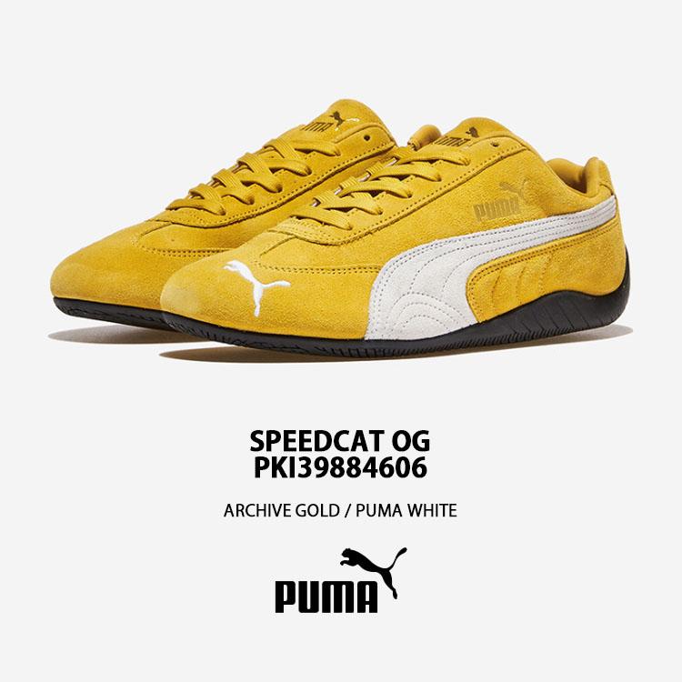 PUMA プーマ スニーカー SPEEDCAT OG スピードキャット GOLD PUMA プーマ スニーカー SPEEDCAT OG スピードキャット GOLD