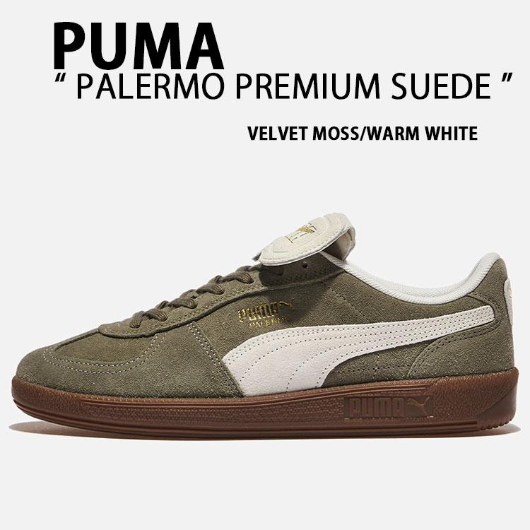 靴 KAMERI X PUMA PALERMO MODA / BRN 23cm PUMA PALERMO WIDE LACE SD FROSTED IVORY-BROWN MUSHROOM （プーマ