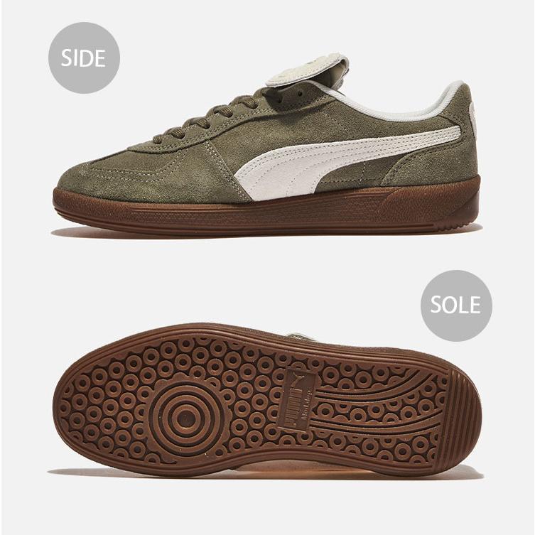 ◆正規品◆PUMA PALERMO PRM SUEDE VELVET MOSS◆関税込◆人気◆ PUMA プーマ スニーカー PALERMO PREMIUM SUEDE VELVET MOSS