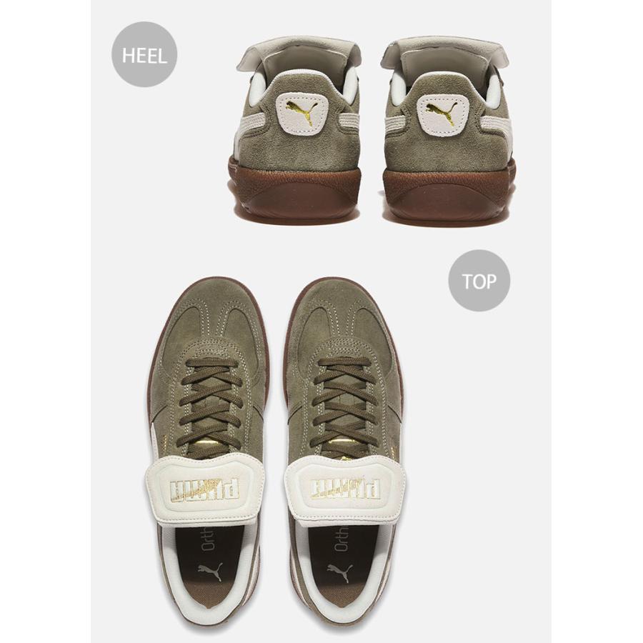 PUMA プーマ スニーカー PALERMO PREMIUM SUEDE VELVET MOSS