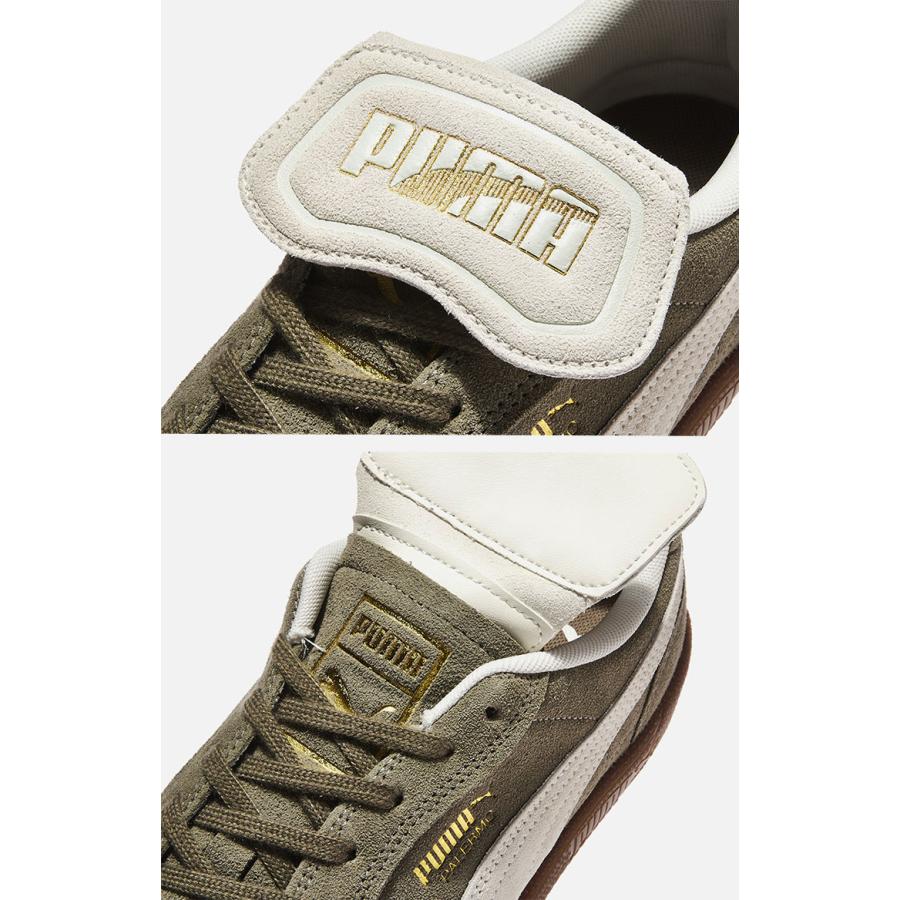 PUMA（プーマ） スニーカー PALERMO PREMIUM SUEDE VELVET MOSS WARM