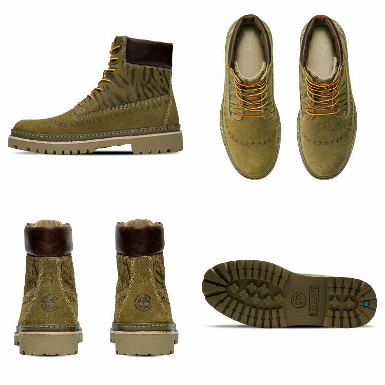 Timberland ブーツ CLOT × Men's Green 6 Circular Premium Timberland ブーツ CLOT × Men's Green 6 Circular Premium