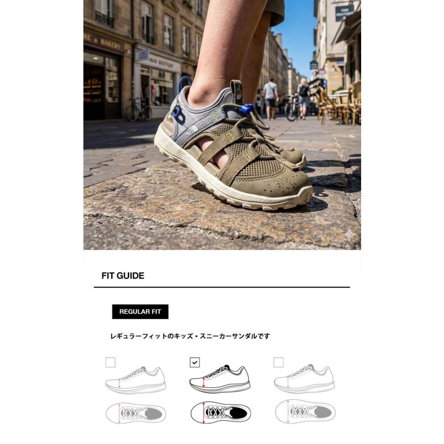 【yunchan】THE NORTH FACE スニーカーサンダル24cm THE NORTH FACE（ザ ノースフェイス） ノースフェイス キッズサンダル